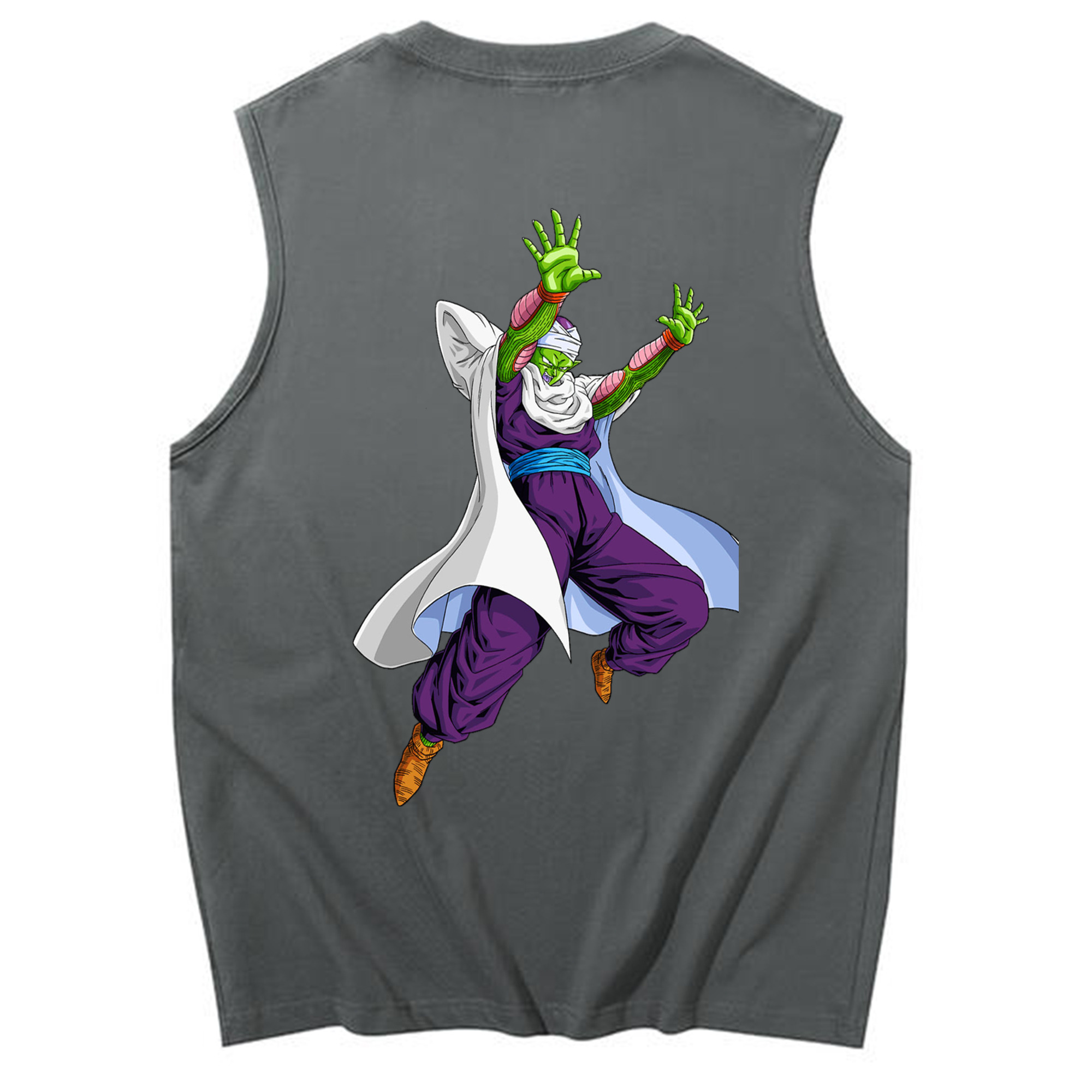 （画像用） ドラゴンボール ピッコロ DRAGON BALL Piccolo コットン100％タンクトップ（背面プリント）